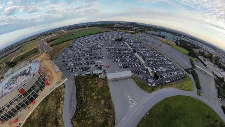 Aerial photo of Class'Park Roissy